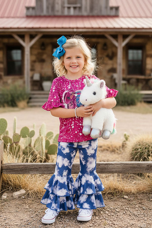 Western boots WALK BY FAITH NOT BY SIGHT girls boutique sets 12176MZ