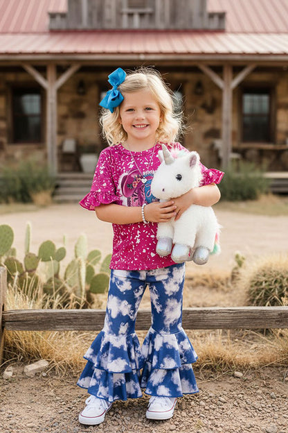 Western boots WALK BY FAITH NOT BY SIGHT girls boutique sets 12176MZ