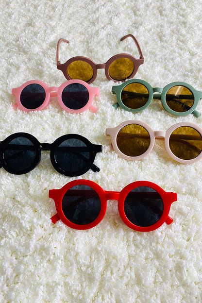 Cute round shape kids sunglasses mix color 4pcs/$10