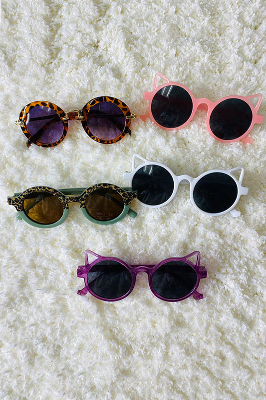 Cute kids sunglasses mix color and pattern 4pcs/$10