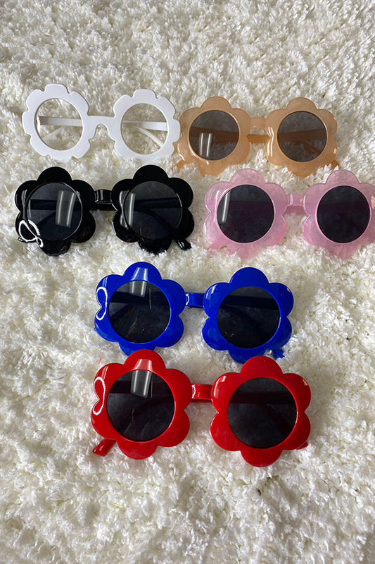 Cute flower shape kids sunglasses mix color 4pcs/$10