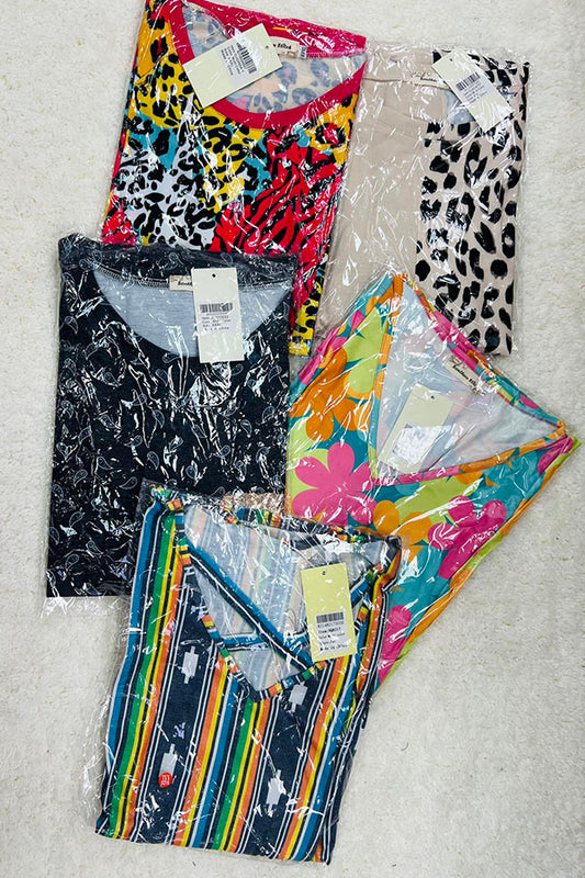 Wholesale women's clothing brand new 5pcs $35 PLUS SIZE ONLY mix size and style, No returnn, No Refund.