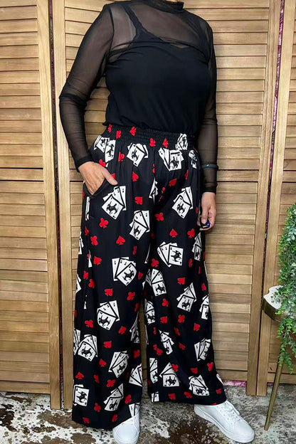 Western rodeo wide leg women boutiuqe pant Southern Stitch XCH17189