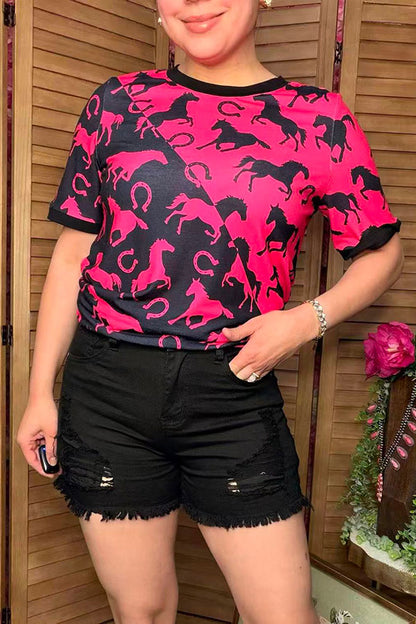 Women's shorts wholesale black denim fabric w/pockets ripped shorts J153