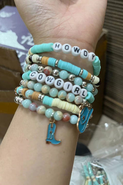 Western turquoise cowgirl bracelet $12 FOR 3SETS