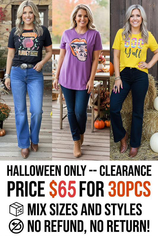 Halloween clearance,Final sales 30 pcs $65, Mix size and style, No return, No refund