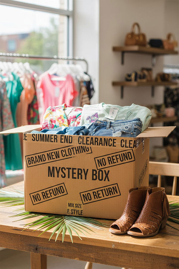 Mystery box, Brand New, Final sales 25 pcs $65, Mix size and style, No return, No refund