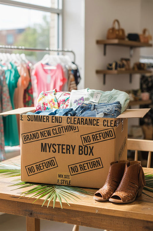 Mystery box, Brand New, Final sales 25 pcs $65, Mix size and style, No return, No refund