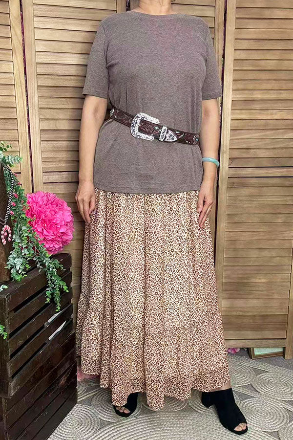 Women's boutique clothing wholesale solid color light tan short sleeve tops GJQ15568