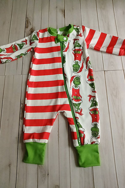 DLH2835 Christmas infant baby one piece rompers