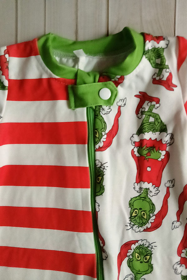 DLH2835 Christmas infant baby one piece rompers