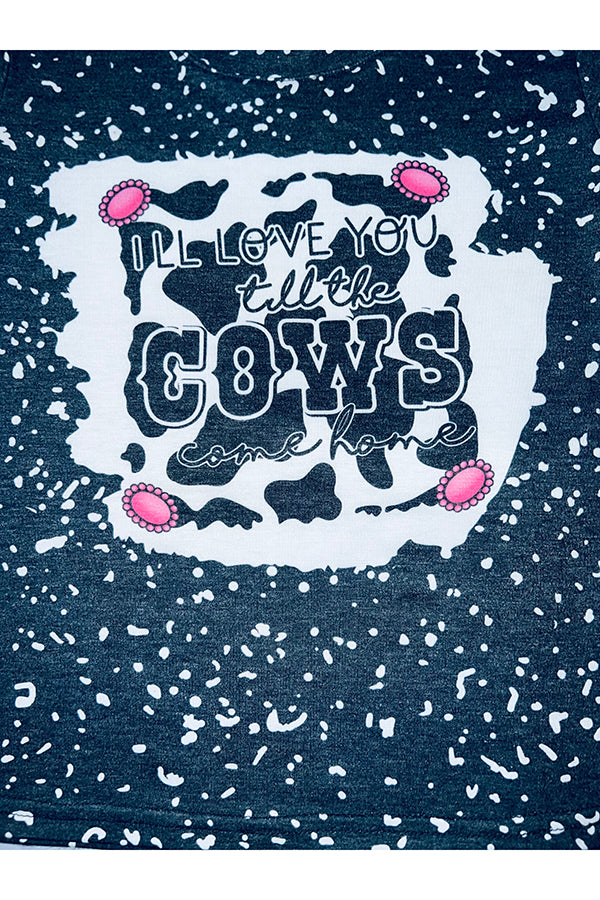 "Love You Til The Cows Come Home" 2pc set DLH0923-22