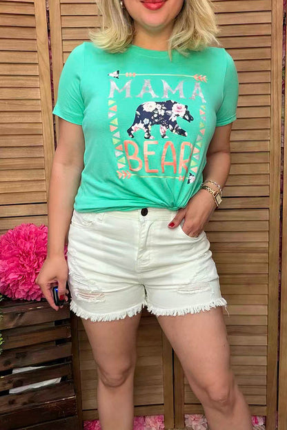 Western denim shorts white distressed women's boutique shorts Southern Stitch J155