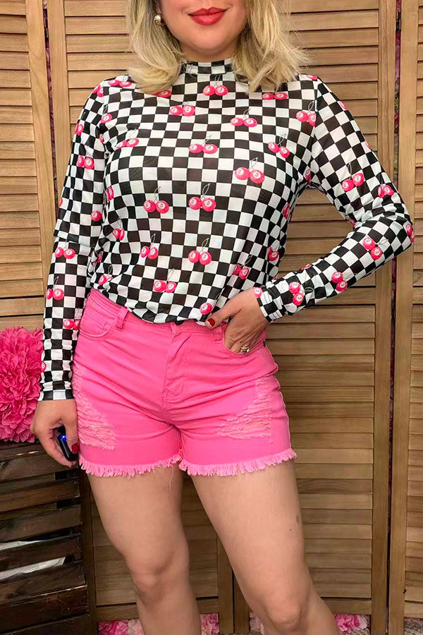 Women's shorts wholesale fuchsia ripped denim fabric & pockets J152